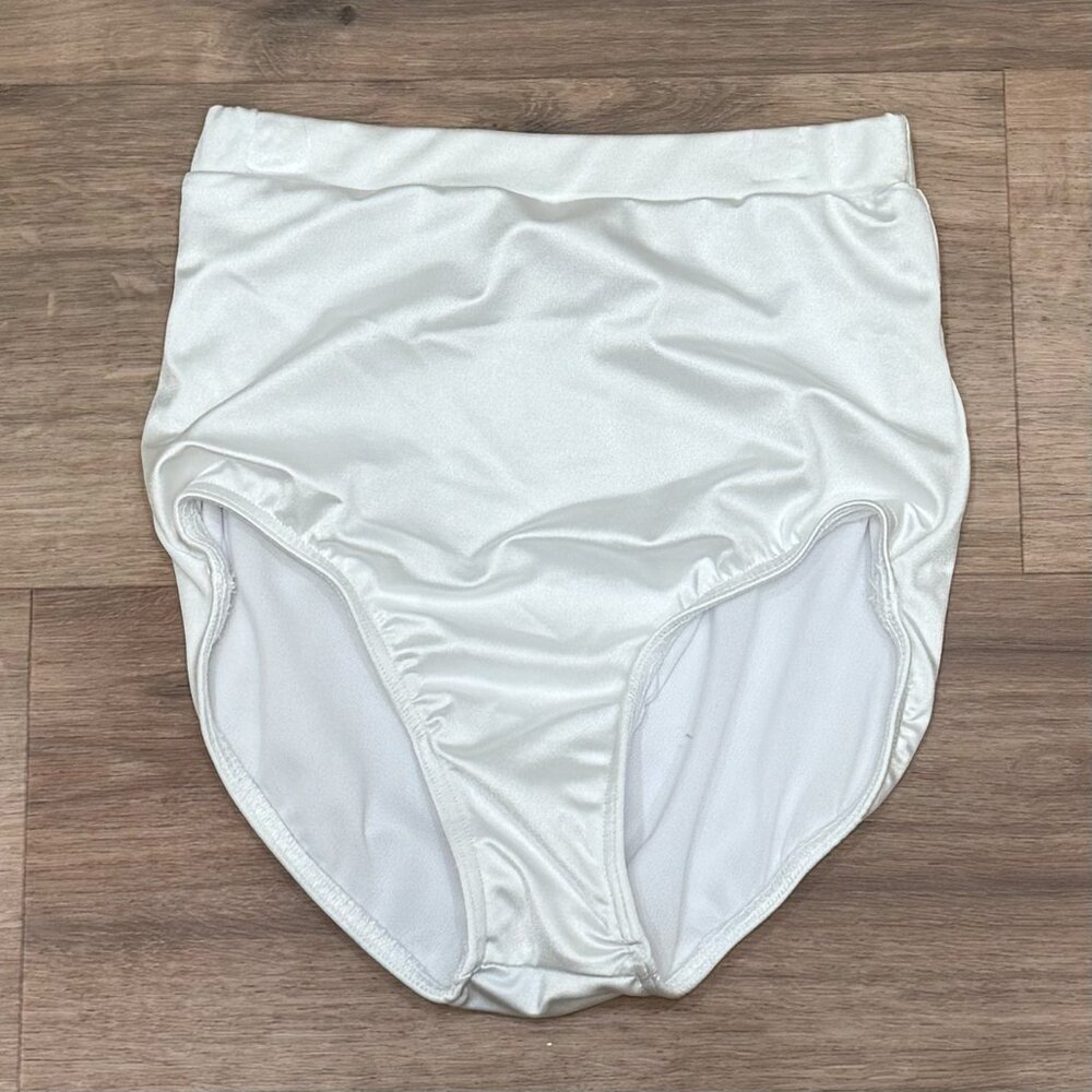 Contemporary‎ Dance Costume Set White & Light Blue Weissman Competition Outfit - Picture 10 of 11